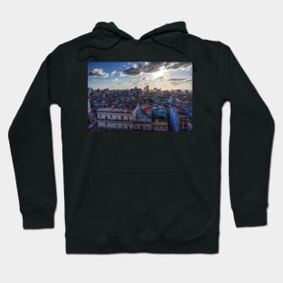 Havana Rooftops, Cuba, At Dusk Hoodie